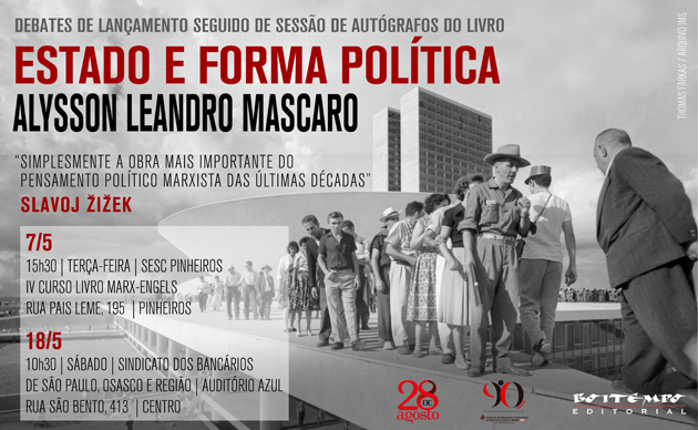 Estado e forma política_Alysson Mascaro_lançamentos_630p