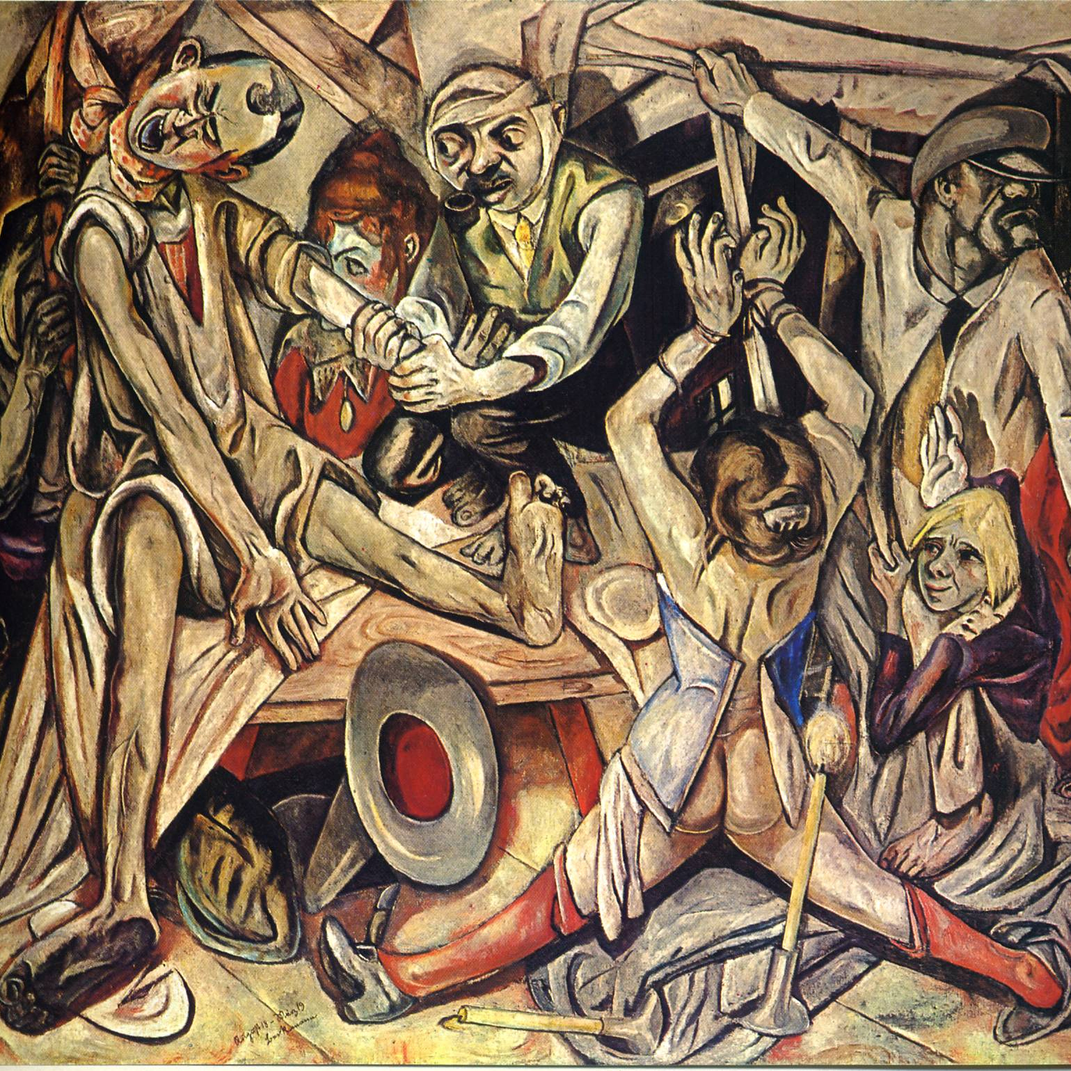 Noite (Max Beckmann, 1918)